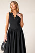 for-the-record-black-woven-midi-dress Flying Tomato-Sophia's Style-6